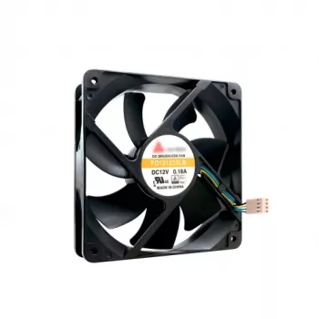 Ventilátor QNAP FAN-12CM-T01 120 mm 12 V 1850 ot/min čierny — počítačový ventilátor do skrine