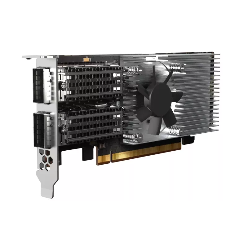 QNAP QXG-100G2SF-E810 sieťová karta interná optické vlákno 100000 Mbit/s