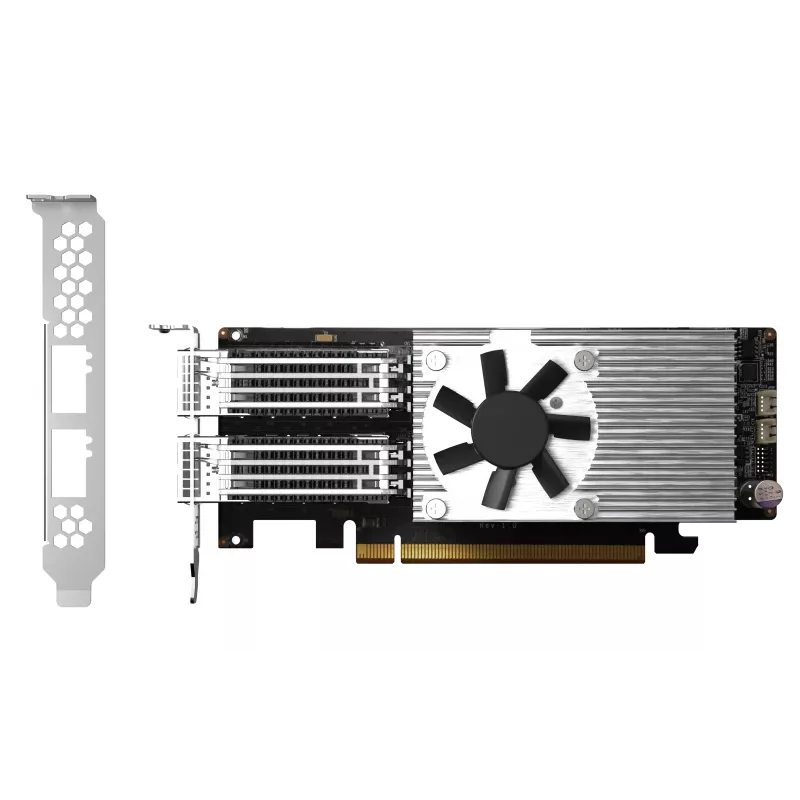 QNAP QXG-100G2SF-E810 sieťová karta interná optické vlákno 100000 Mbit/s