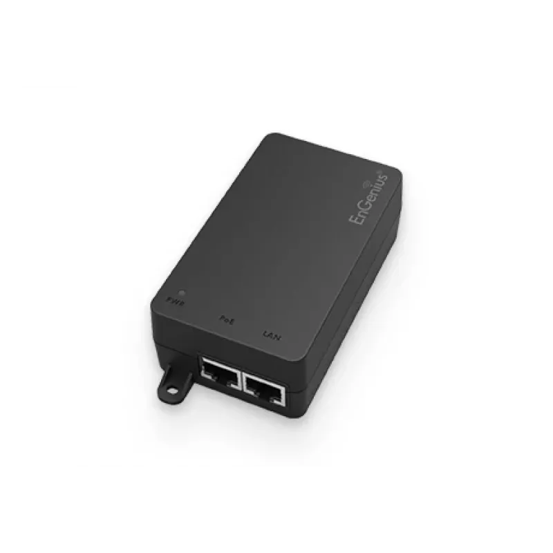 EnGenius 54V, 1,11A 60W AF/AT/BT 10GbE PoE injektor