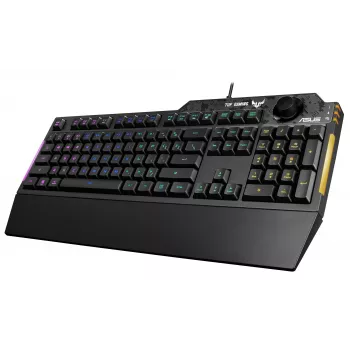 ASUS TUF Gaming K1 klávesnica USB čierna Full-Size RGB LED