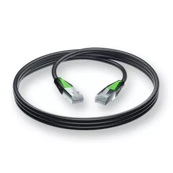 Sieťový kábel Zyxel ACCESSORY-ZZ0110F Cat6a, RJ-45 na RJ-45, 1 m, čierny