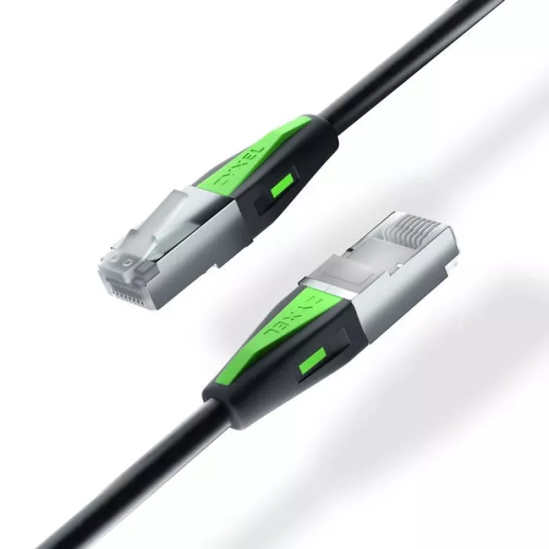 Sieťový kábel Zyxel ACCESSORY-ZZ0112F Cat6a 5 m RJ-45 na RJ-45 čierny