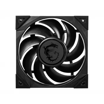 MSI MEG SILENT GALE P12 prémiový tichý ventilátor '120mm, PWM, Balanced Static Pressure Airflow, LCP lopatka ventilátora, HDB ložisko, antivibračné podložky, 300mm kábel'