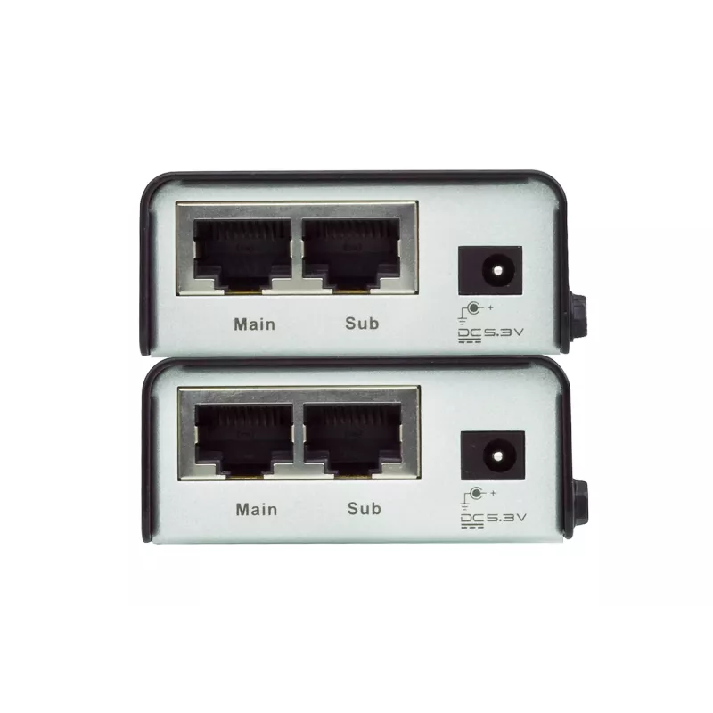 AV predlžovač ATEN VE602 DVI Dual Link s audiom, 2560×1600 až do 40 m, Cat5e