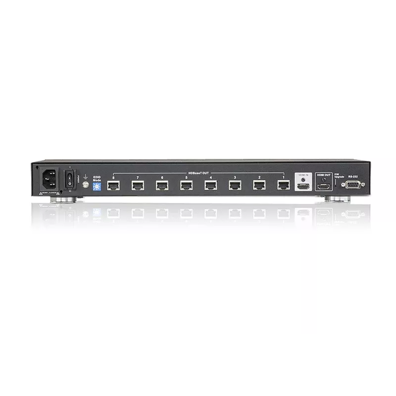 ATEN 8-portový HDMI CAT5e/6 splitter cez jeden Cat kábel / 4K / RS232 / HDBaseT
