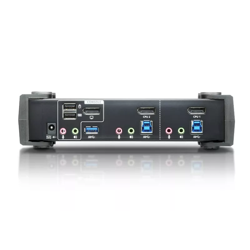 ATEN 2-portový USB 3.1 Gen 1 4K DisplayPort 1.2 KVMP™ switch s audiom (KVM kábel v balení)