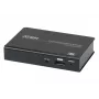 ATEN 2-portový 4K DisplayPort 1.2a splitter, DisplayPort, 2x DisplayPort, 4096 x 2160 pixelov, čierny, kov, 4K Ultra HD