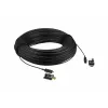 ATEN 100m 4K HDMI aktívny optický kábel, 100 m, HDMI typ D (Micro), HDMI typ D (Micro), 3D, 18 Gbit/s, čierny
