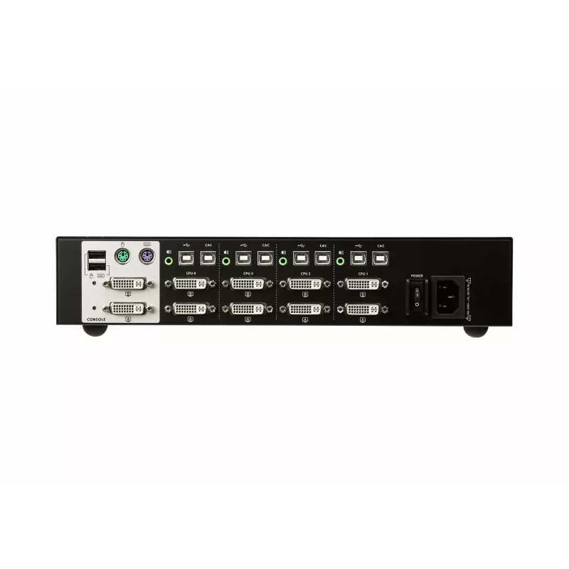 ATEN 4-portový USB DVI Dual Display Secure KVM