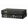 ATEN USB DisplayPort HDBaseT2.0 KVM extender, vysielač & prijímač, káblový, 150 m, Cat5e, Cat6, Cat6a, 4096 x 2160 pixelov, čierny