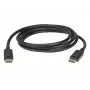 ATEN 3 m DisplayPort rev.1.4 kábel, 3 m, DisplayPort, HDMI, konektor samec, konektor samec, rovný