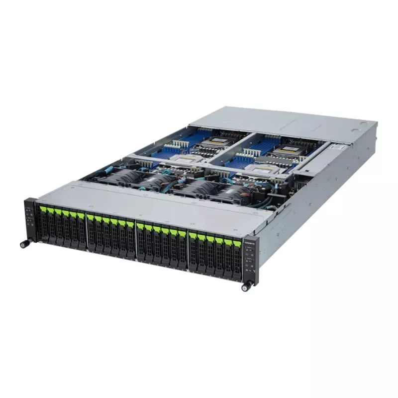 GIGABYTE H273 LGA 6096 Rack (2U) čierny