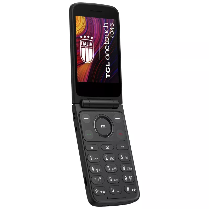 TCL OneTouch 4043 8,13 cm (3,2 palca) 130,6 g sivý tlačidlový telefón