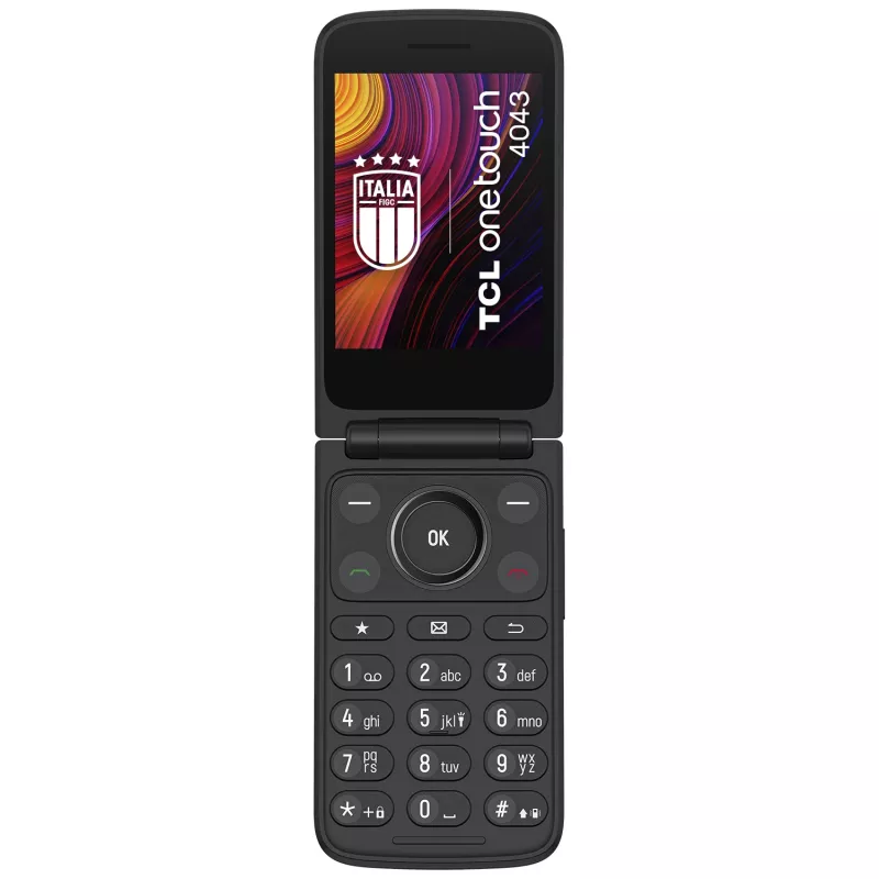 TCL OneTouch 4043 8,13 cm (3,2 palca) 130,6 g sivý tlačidlový telefón