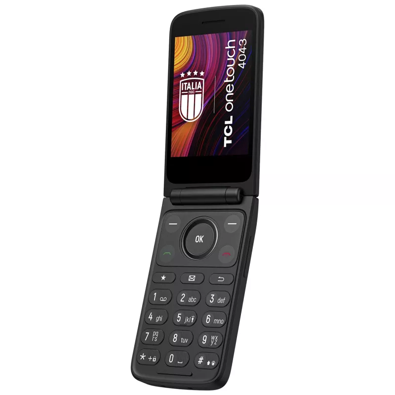 TCL OneTouch 4043 8,13 cm (3,2 palca) 130,6 g sivý tlačidlový telefón