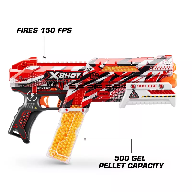 XSHOT Hyper Gel Clutch Blaster (5 000 Hyper Gel guličiek) ZURU