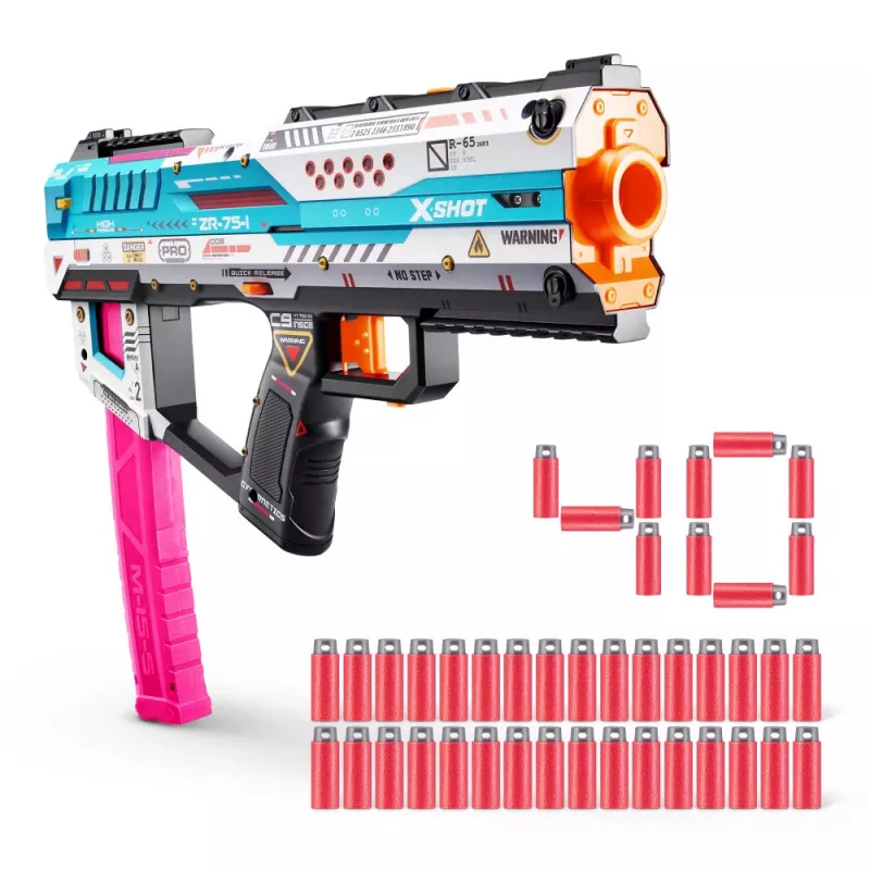 Hračkárska pištoľ Zuru XSHOT 36772 — viacfarebný plast, 400 g, vek 14+