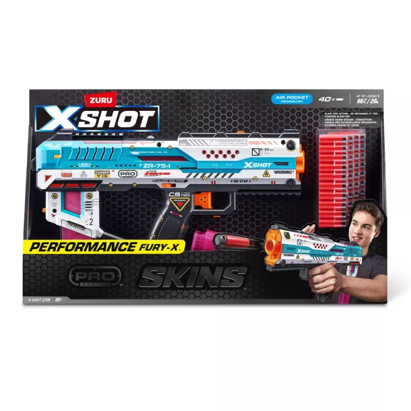 Hračkárska pištoľ Zuru XSHOT 36772 — viacfarebný plast, 400 g, vek 14+