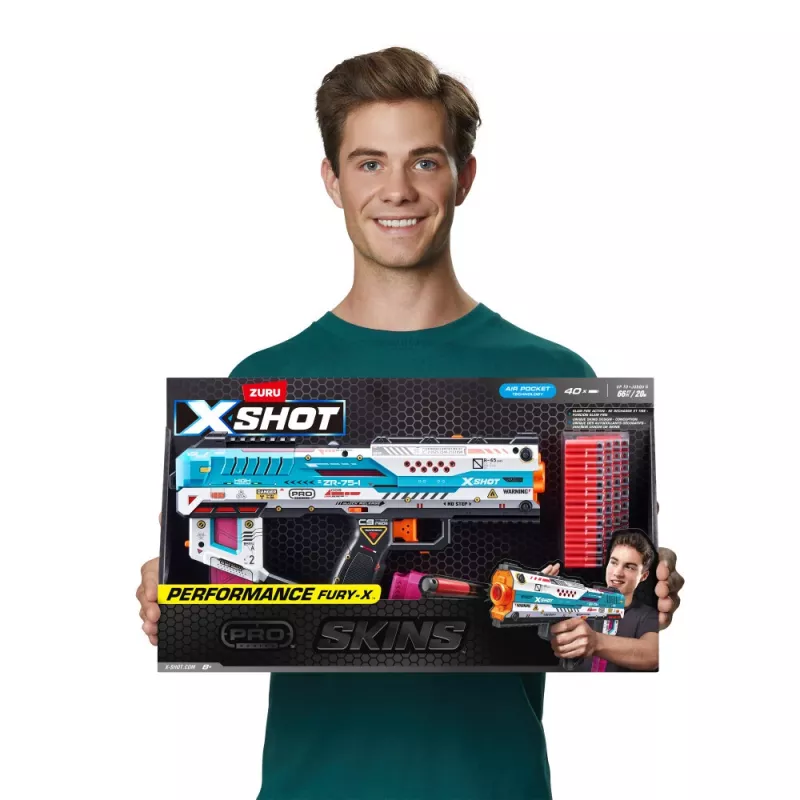 Hračkárska pištoľ Zuru XSHOT 36772 — viacfarebný plast, 400 g, vek 14+