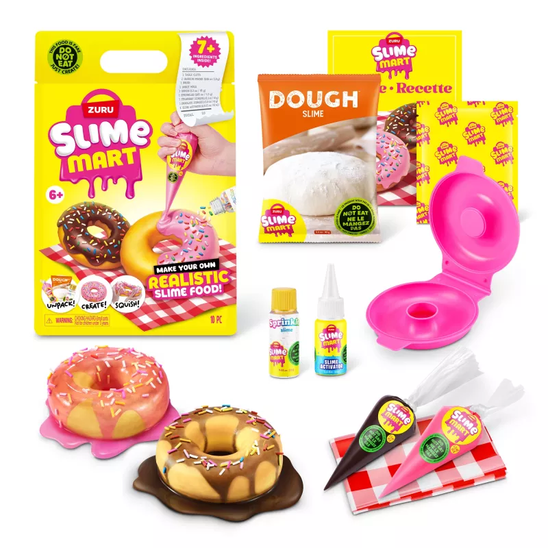 ZURU Slime Mart malá taška, hračkárske jedlo, 6 rokov, viacfarebné
