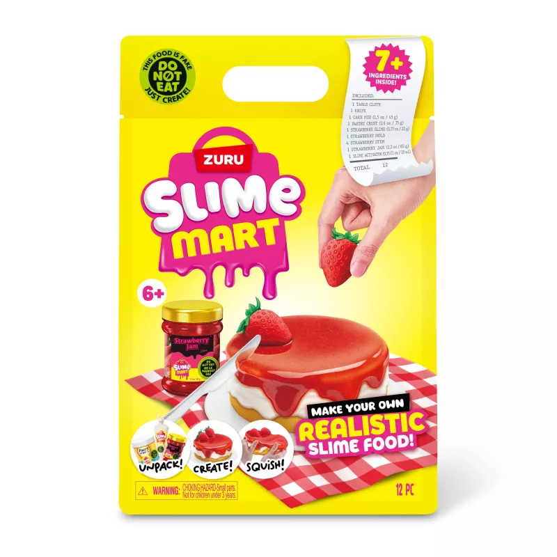 ZURU Slime Mart malá taška, hračkárske jedlo, 6 rokov, viacfarebné