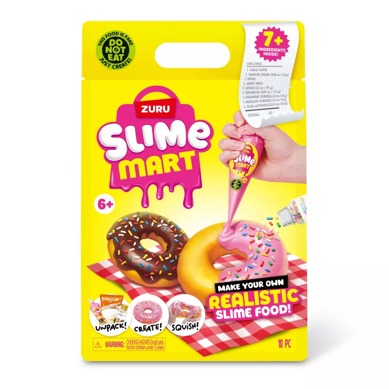 ZURU Slime Mart malá taška, hračkárske jedlo, 6 rokov, viacfarebné