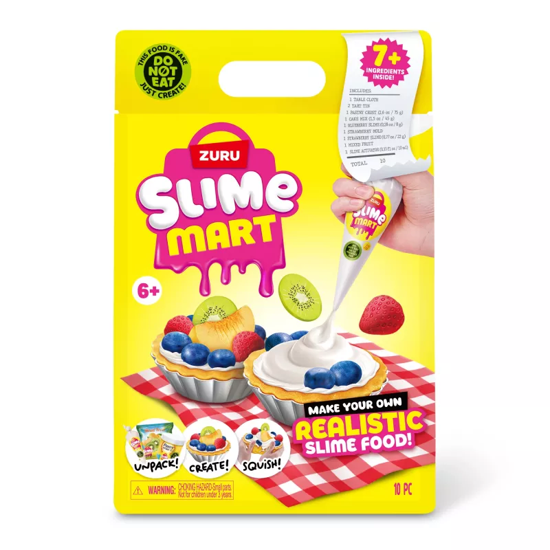 ZURU Slime Mart malá taška, hračkárske jedlo, 6 rokov, viacfarebné