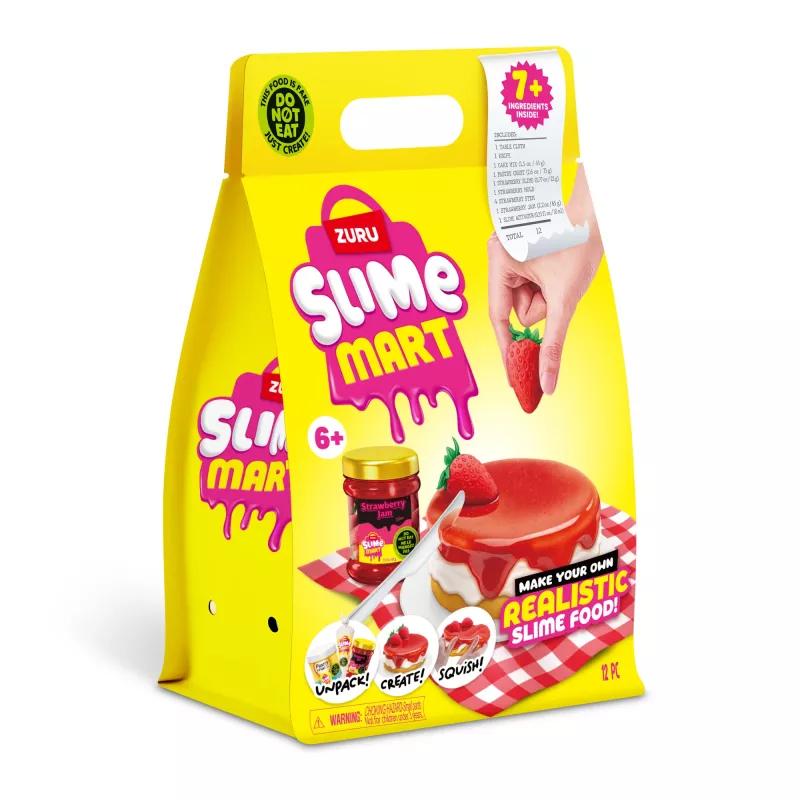 ZURU Slime Mart malá taška, hračkárske jedlo, 6 rokov, viacfarebné