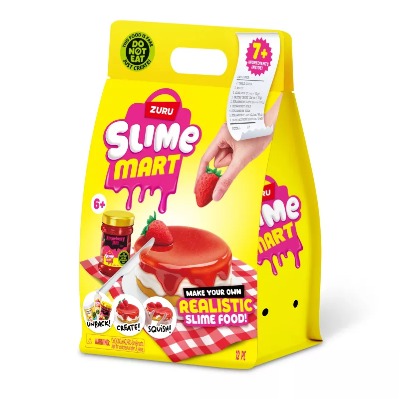 ZURU Slime Mart malá taška, hračkárske jedlo, 6 rokov, viacfarebné