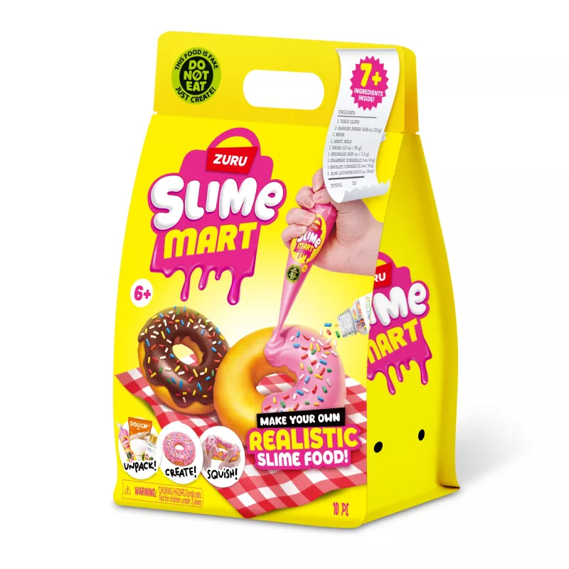 ZURU Slime Mart malá taška, hračkárske jedlo, 6 rokov, viacfarebné