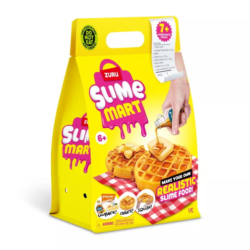 ZURU Slime Mart malá taška, hračkárske jedlo, 6 rokov, viacfarebné