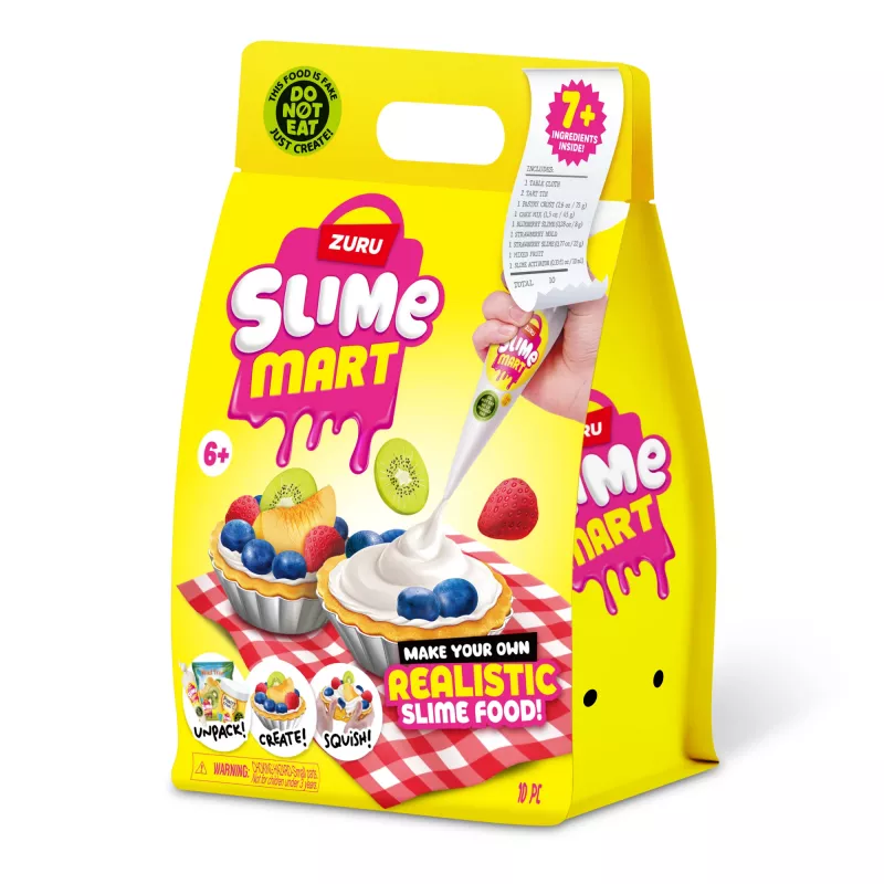 ZURU Slime Mart malá taška, hračkárske jedlo, 6 rokov, viacfarebné