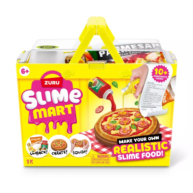 ZURU Slime Mart malý košík, hračkárske jedlo, 6 rokov, viacfarebné