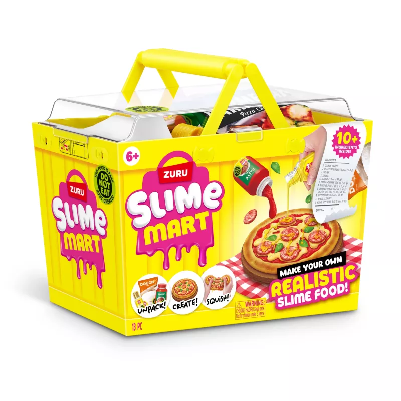ZURU Slime Mart malý košík, hračkárske jedlo, 6 rokov, viacfarebné