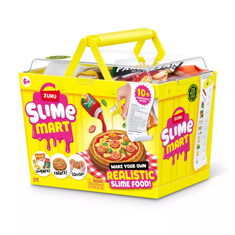 ZURU Slime Mart malý košík, hračkárske jedlo, 6 rokov, viacfarebné