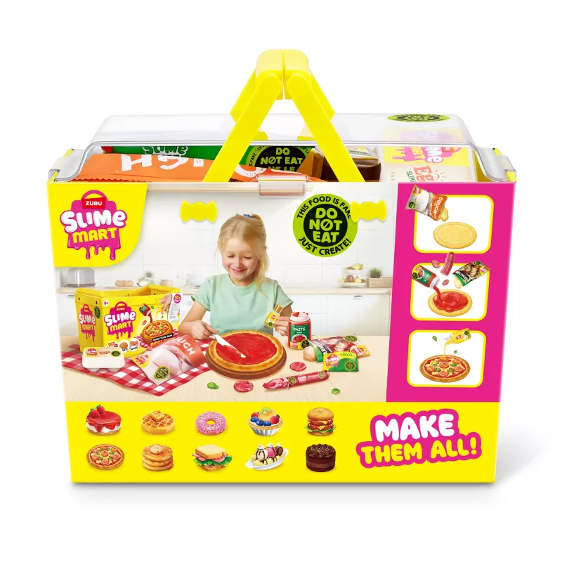 ZURU Slime Mart malý košík, hračkárske jedlo, 6 rokov, viacfarebné