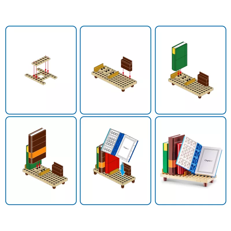 MAX Build more Premium Home Building Bricks Collection, stavebné kocky, 8 rokov, plast, 181 ks, 197 g