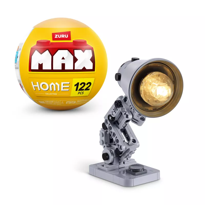 MAX Build more Premium Home Building Bricks Collection, stavebné kocky, 8 rokov, plast, 181 ks, 197 g