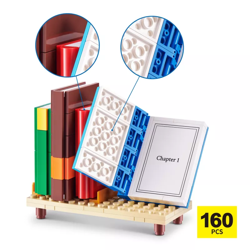 MAX Build more Premium Home Building Bricks Collection, stavebné kocky, 8 rokov, plast, 181 ks, 197 g