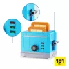 MAX Build more Premium Home Building Bricks Collection, stavebné kocky, 8 rokov, plast, 181 ks, 197 g
