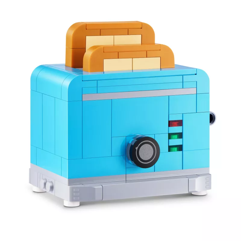 MAX Build more Premium Home Building Bricks Collection, stavebné kocky, 8 rokov, plast, 181 ks, 197 g