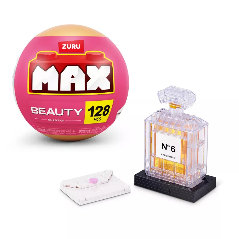MAX Build more Premium Beauty stavebnica, stavebné kocky, 8 rokov, plast, 169 ks, 197 g