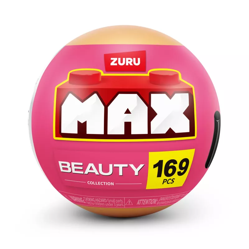MAX Build more Premium Beauty stavebnica, stavebné kocky, 8 rokov, plast, 169 ks, 197 g