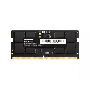 Klevv 16GB pamäťový modul pre notebook DDR5 5600MT/s PC5-44800 UNBUFFERED NON-ECC SODIMM 1,1V 2GX8 CL46