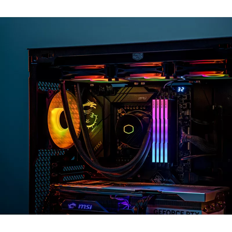 Klevv 64GB (2 x 32GB) 6000MHz CL30 DDR5 GAMING RAM MODUL 30-36-36-76 CRAS V RGB