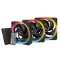ARCTIC BioniX P120 A-RGB 120 mm skrinkový ventilátor, 3-balenie, čierny