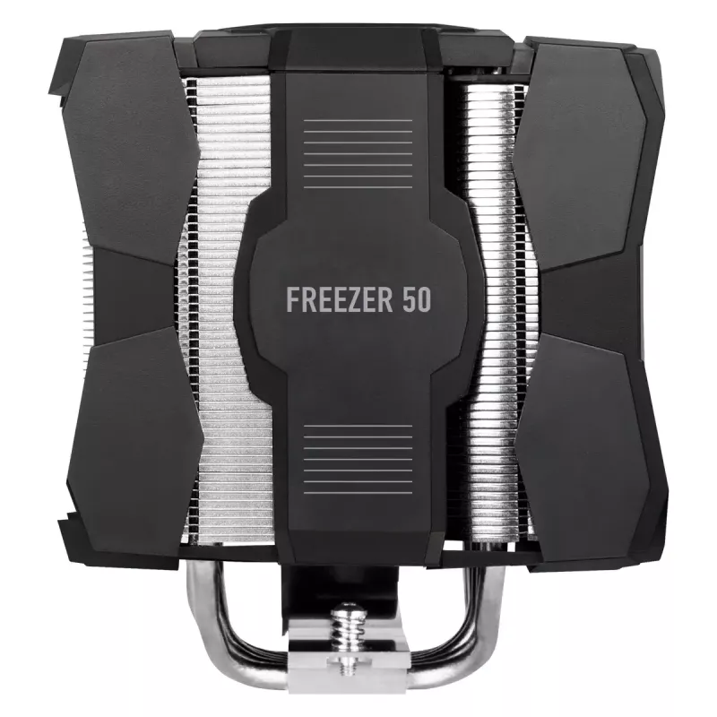 ARCTIC Freezer 50 vrátane A-RGB ovládača – multi-kompatibilný dvojvežový CPU chladič s A-RGB