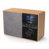Philips TAR5505/10 rádio prenosné digitálne čierna, sivá, drevo