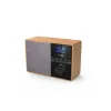 Philips TAR5505/10 rádio prenosné digitálne čierna, sivá, drevo